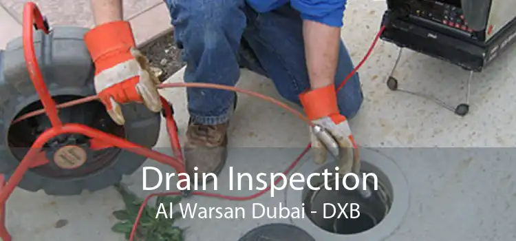 Drain Inspection Al Warsan Dubai - DXB