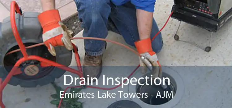 Drain Inspection Emirates Lake Towers - AJM