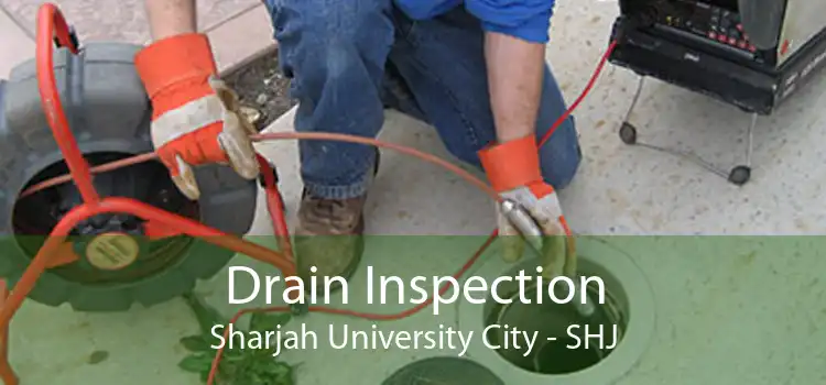 Drain Inspection Sharjah University City - SHJ