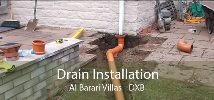 Drain Installation Al Barari Villas - DXB