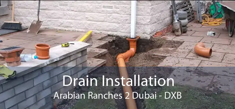 Drain Installation Arabian Ranches 2 Dubai - DXB