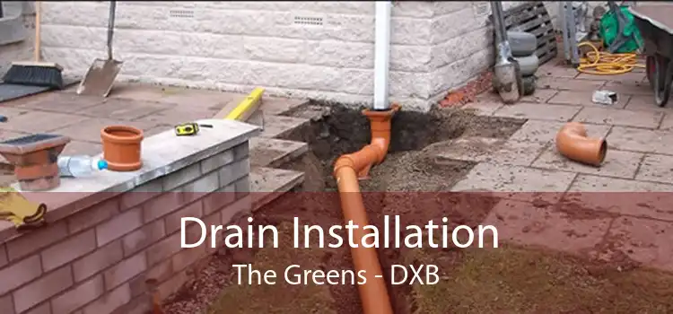 Drain Installation The Greens - DXB