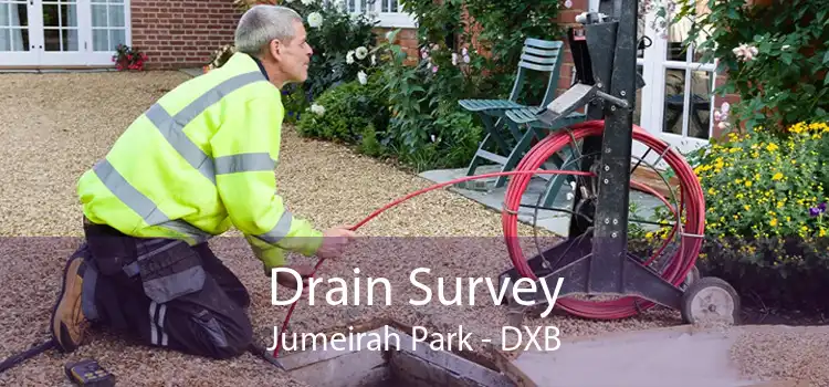 Drain Survey Jumeirah Park - DXB