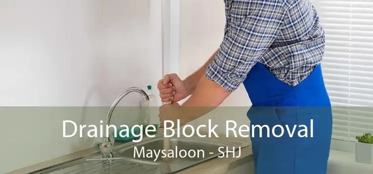 Drainage Block Removal Maysaloon - SHJ